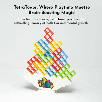 TetraTower Stacking Game